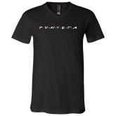 Punyeta Friends Unisex Jersey V-Neck T-Shirt